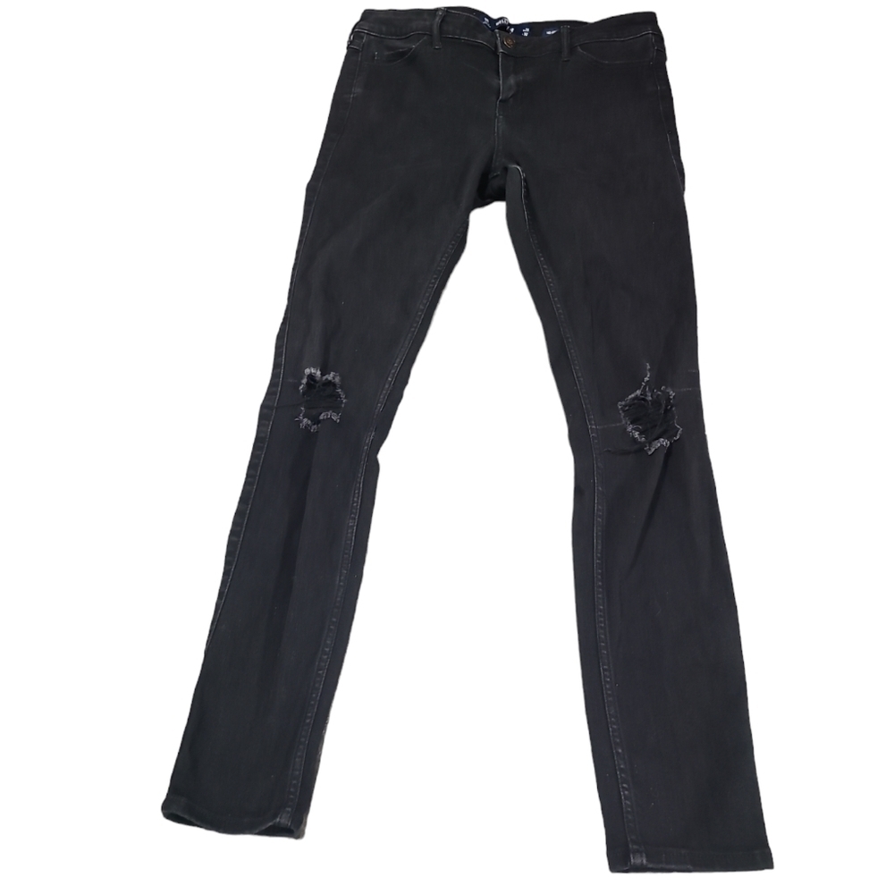 Hollister California womens mid rise super skinny jeans size W29 L30 9R